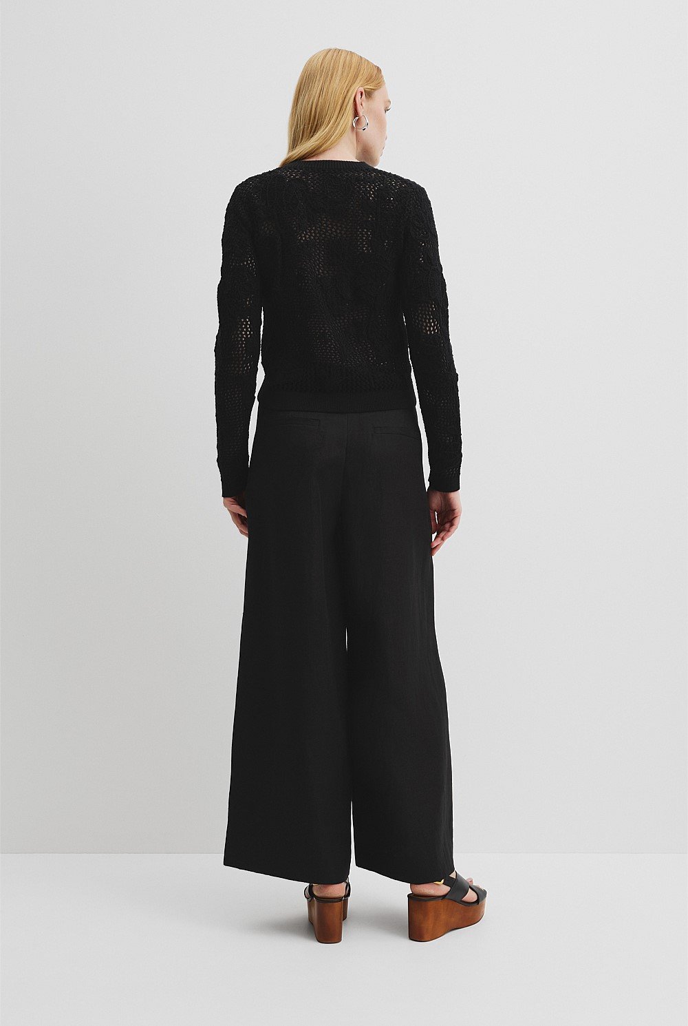 Applique Knit Cardigan