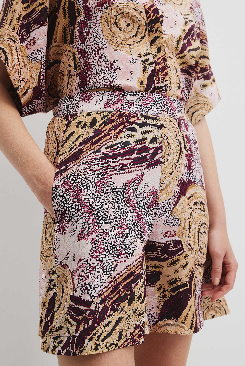 Country Road x Ngali Silk Print Short