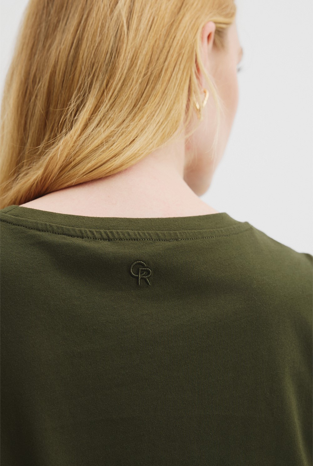 Australian Cotton Relaxed Crew Tank