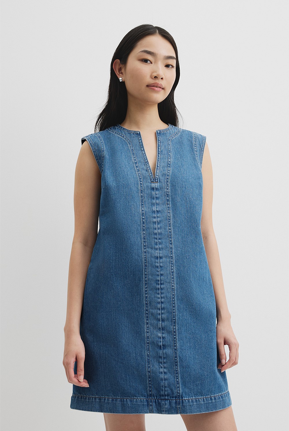 Denim Mini Dress