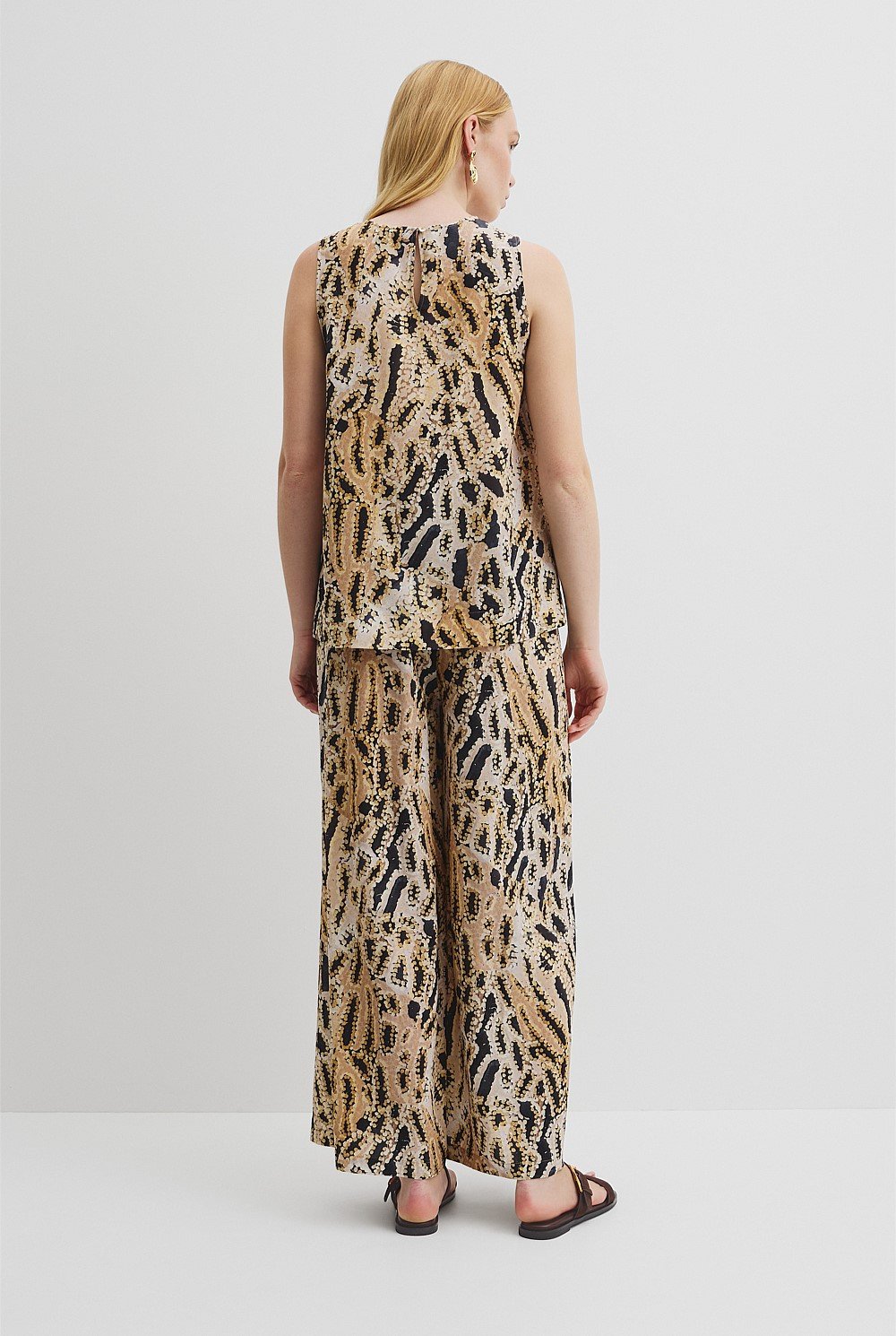 Country Road x Ngali Ngurra Silk Print Tank