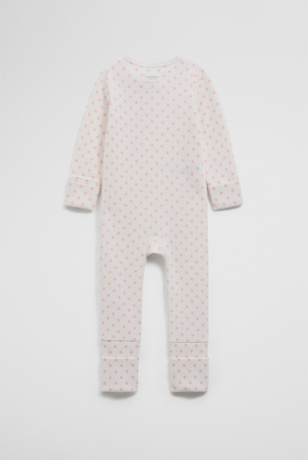 Organically Grown Cotton Waffle Jumpsuit