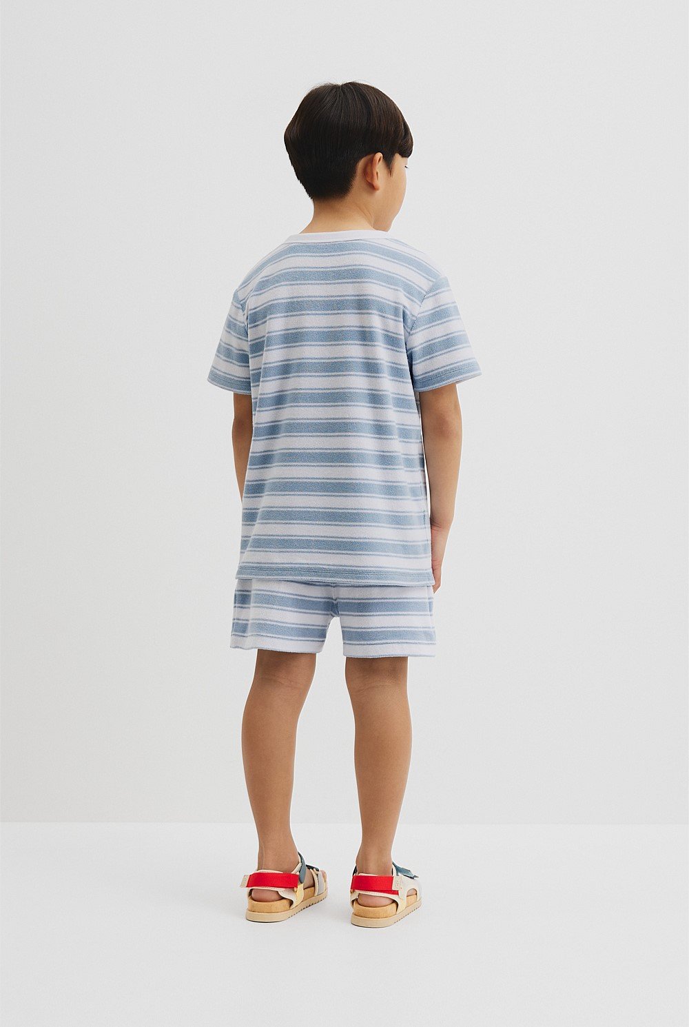 Organically Grown Cotton Relaxed Terry T-Shirt