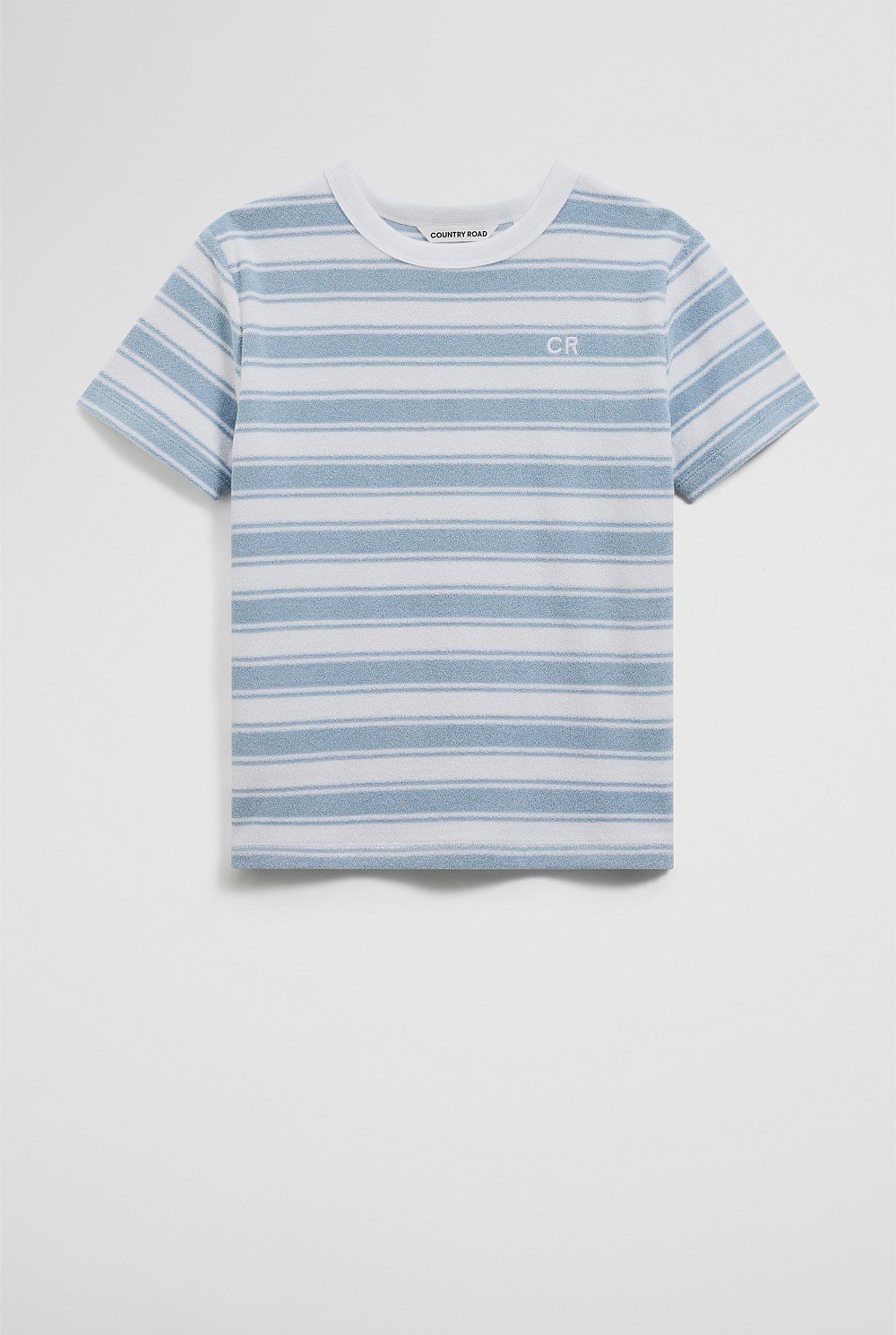 Organically Grown Cotton Relaxed Terry T-Shirt