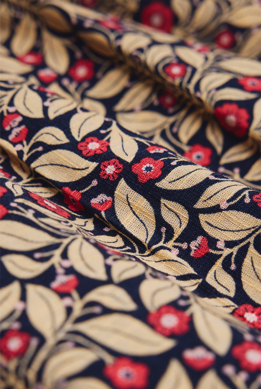 Organically Grown Cotton Spliced Midi Dress