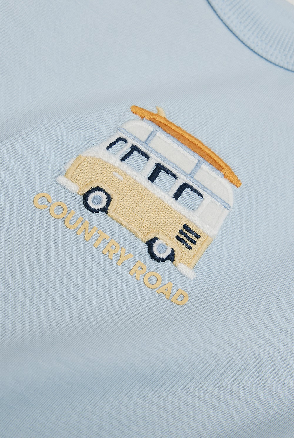 Organically Grown Cotton Kombi Van T-Shirt