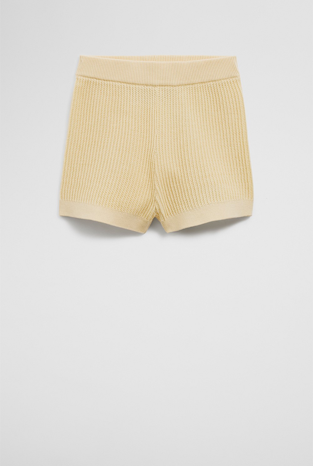 Organically Grown Cotton Knit Short