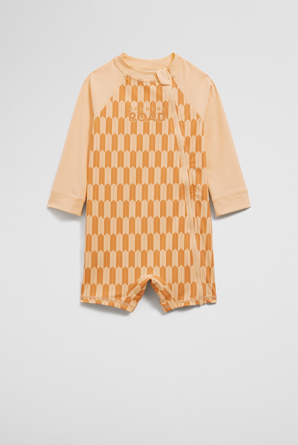 Geometric Logo Swimsuit