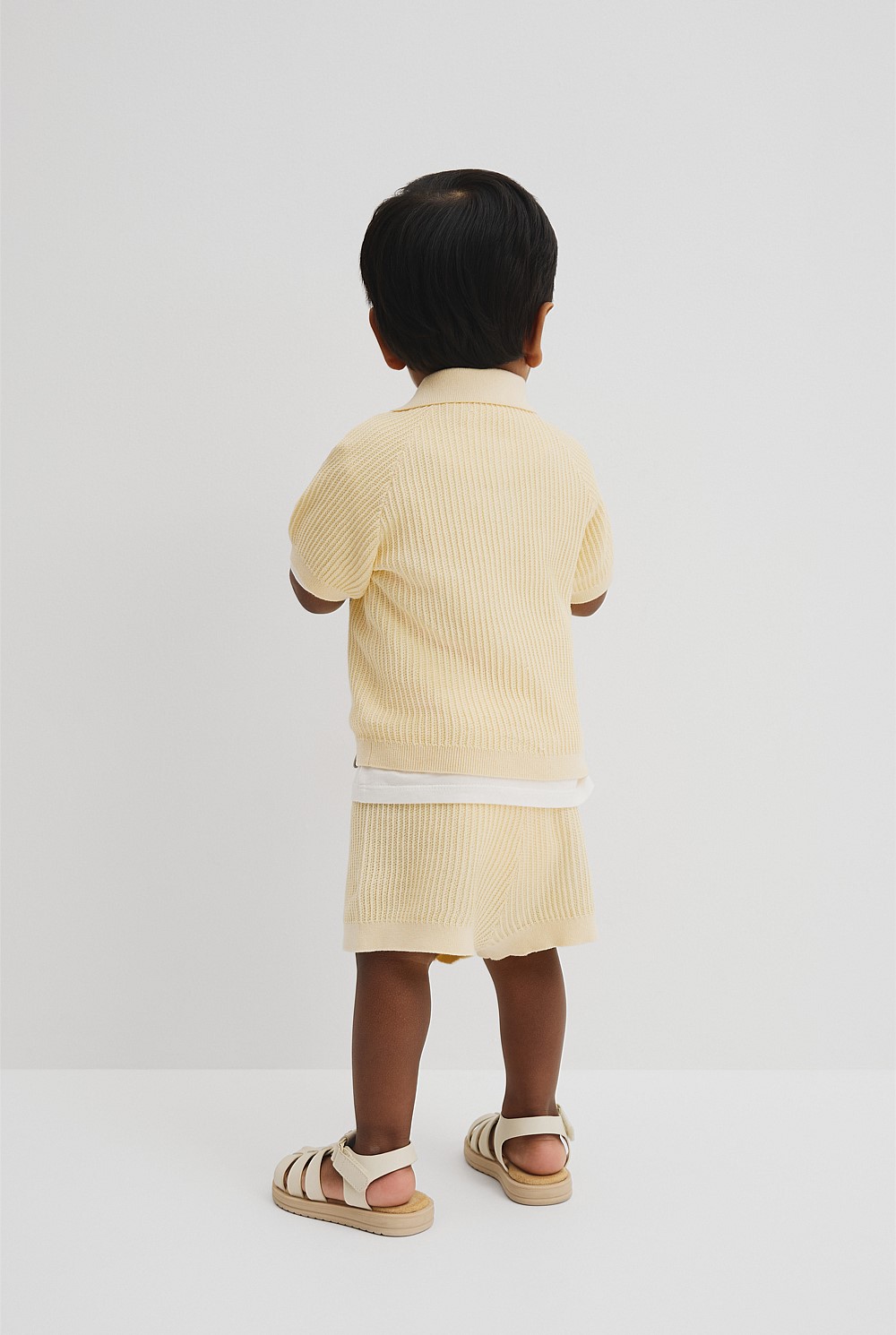 Organically Grown Cotton Knit Polo