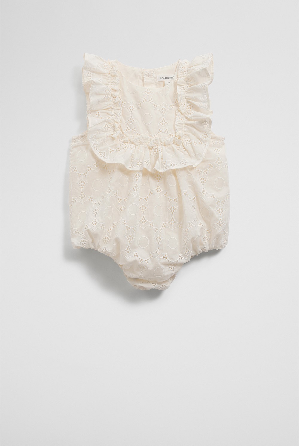 Broderie Frill Romper