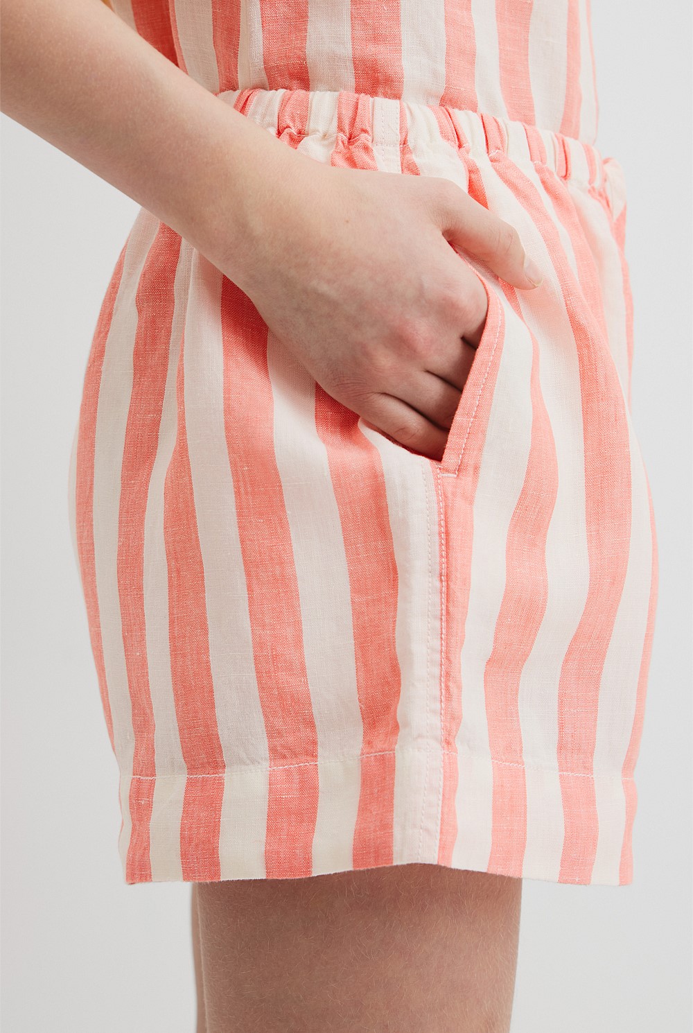 Organically Grown Linen Short