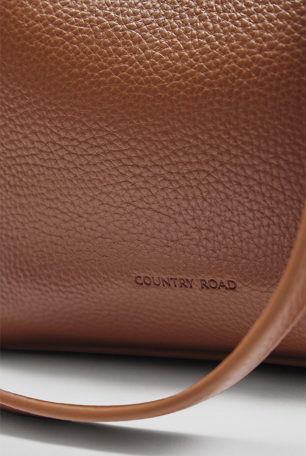 Middle Zip Crossbody Bag