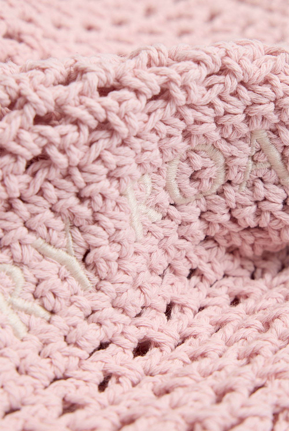 Macrame Logo Shopper