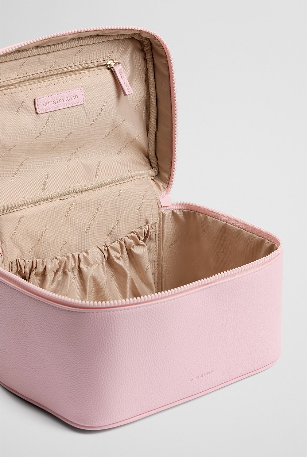 Branded Detail Cosmetic Bag
