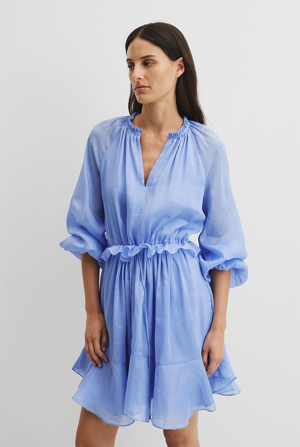 Drop Waist Mini Dress