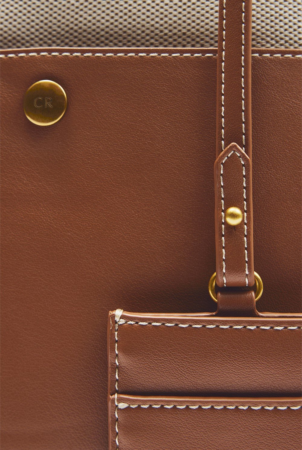 Lottie Canvas Hobo Shopper Bag