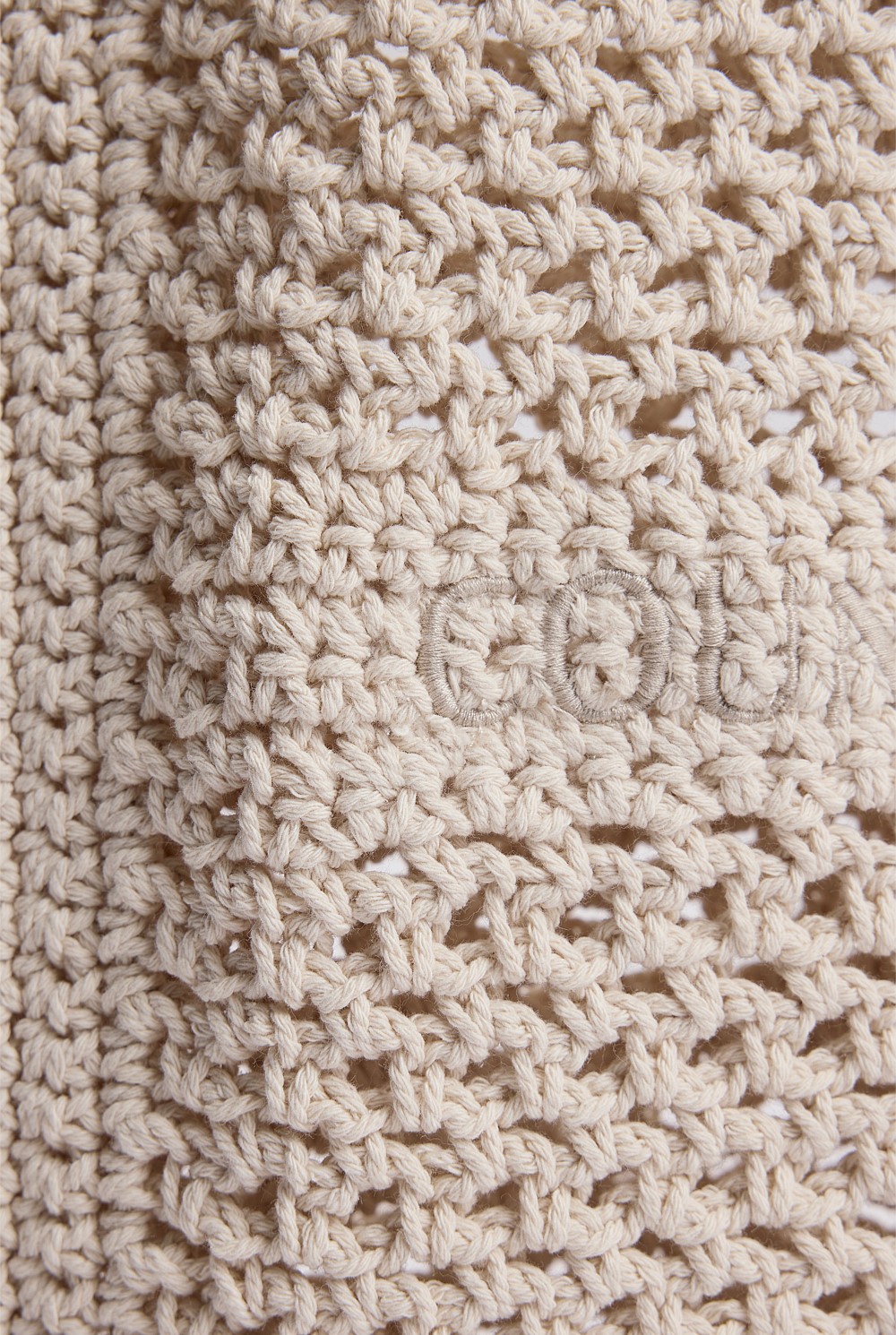 Macrame Logo Shopper