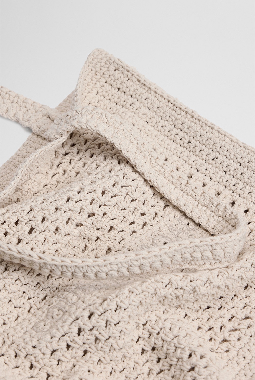 Macrame Logo Shopper