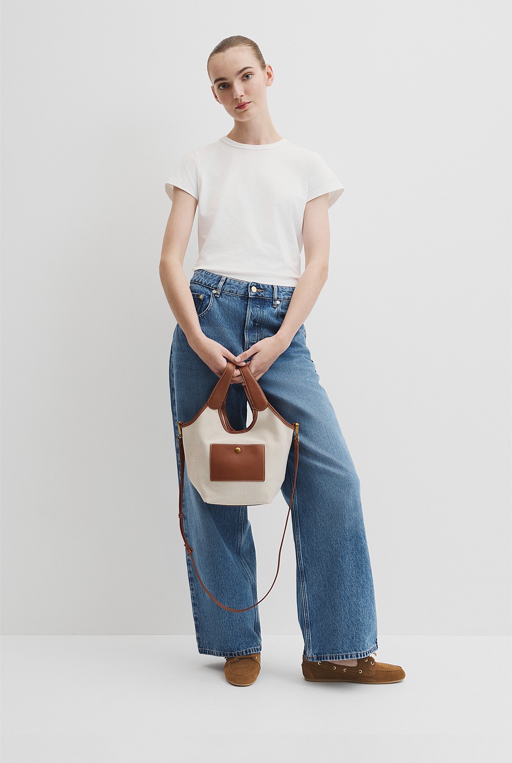 Lottie Bucket Crossbody Bag