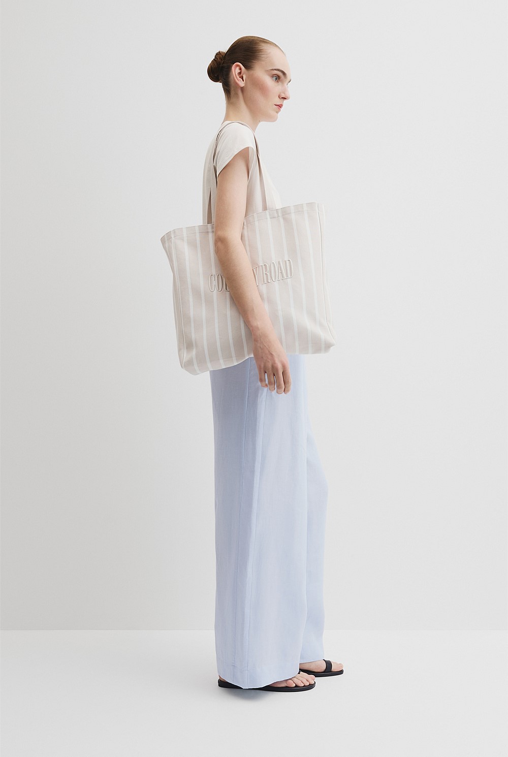 Australian Cotton Embroidered Heritage Shopper