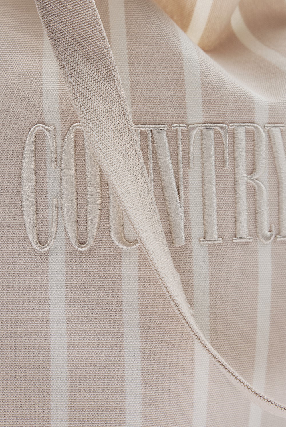 Australian Cotton Embroidered Heritage Shopper