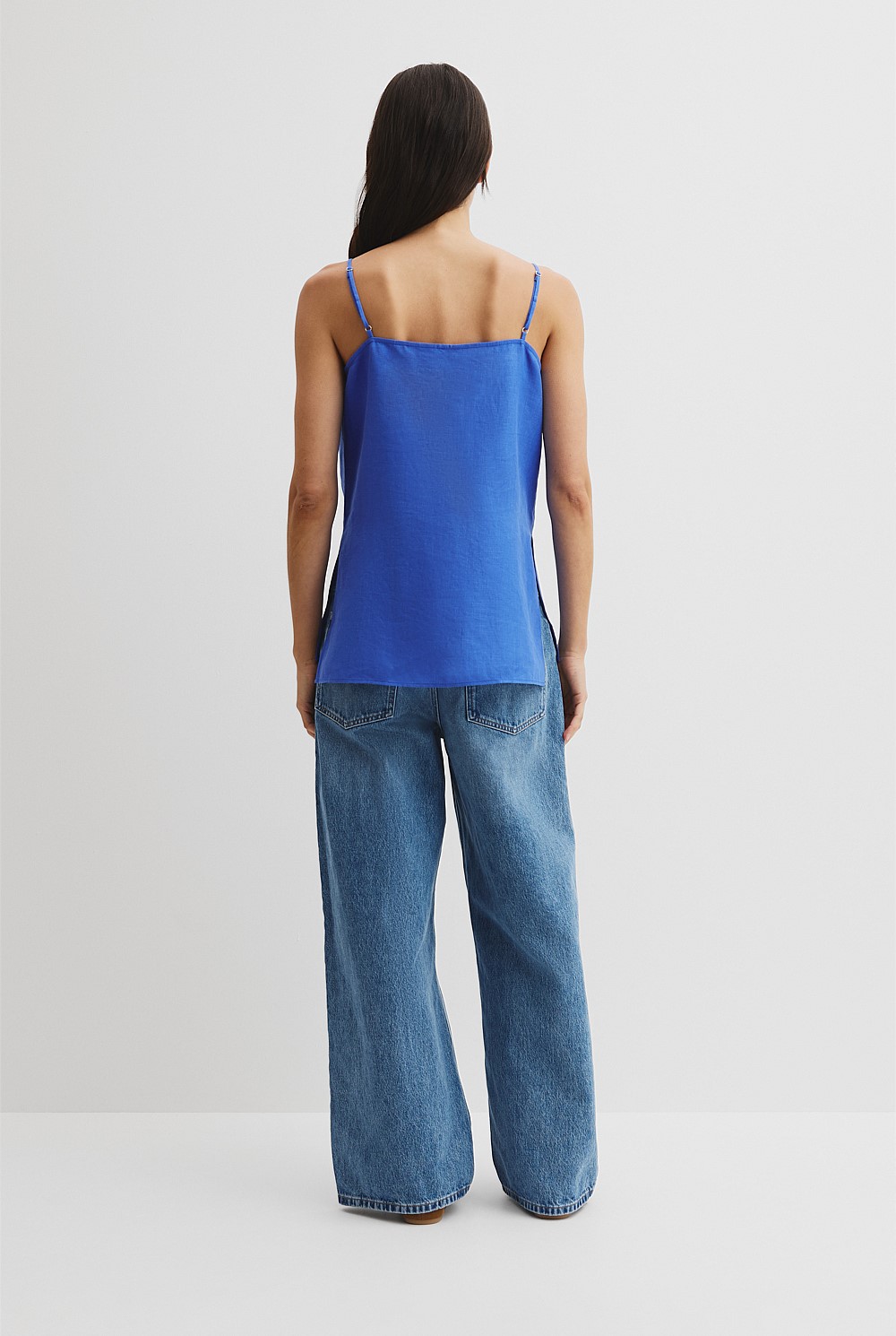 Organically Grown Linen Longline Cami