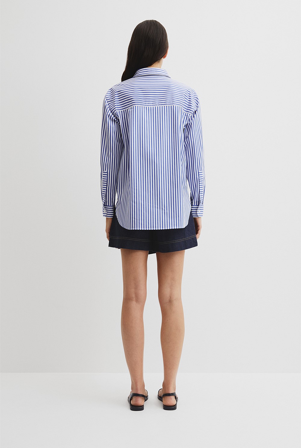 Australian Cotton Stripe Oxford Shirt