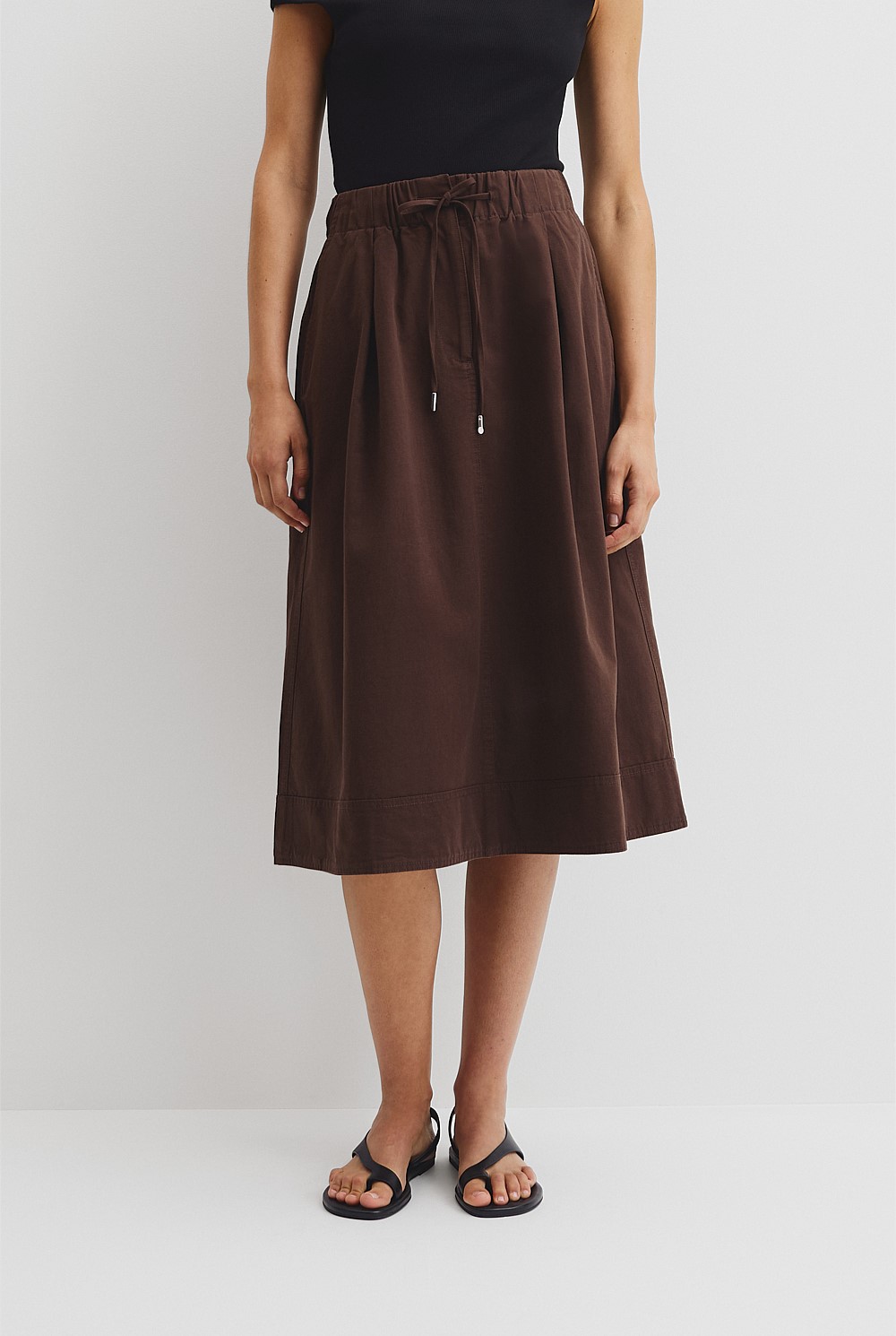 Organically Grown Cotton Pull-On Skirt