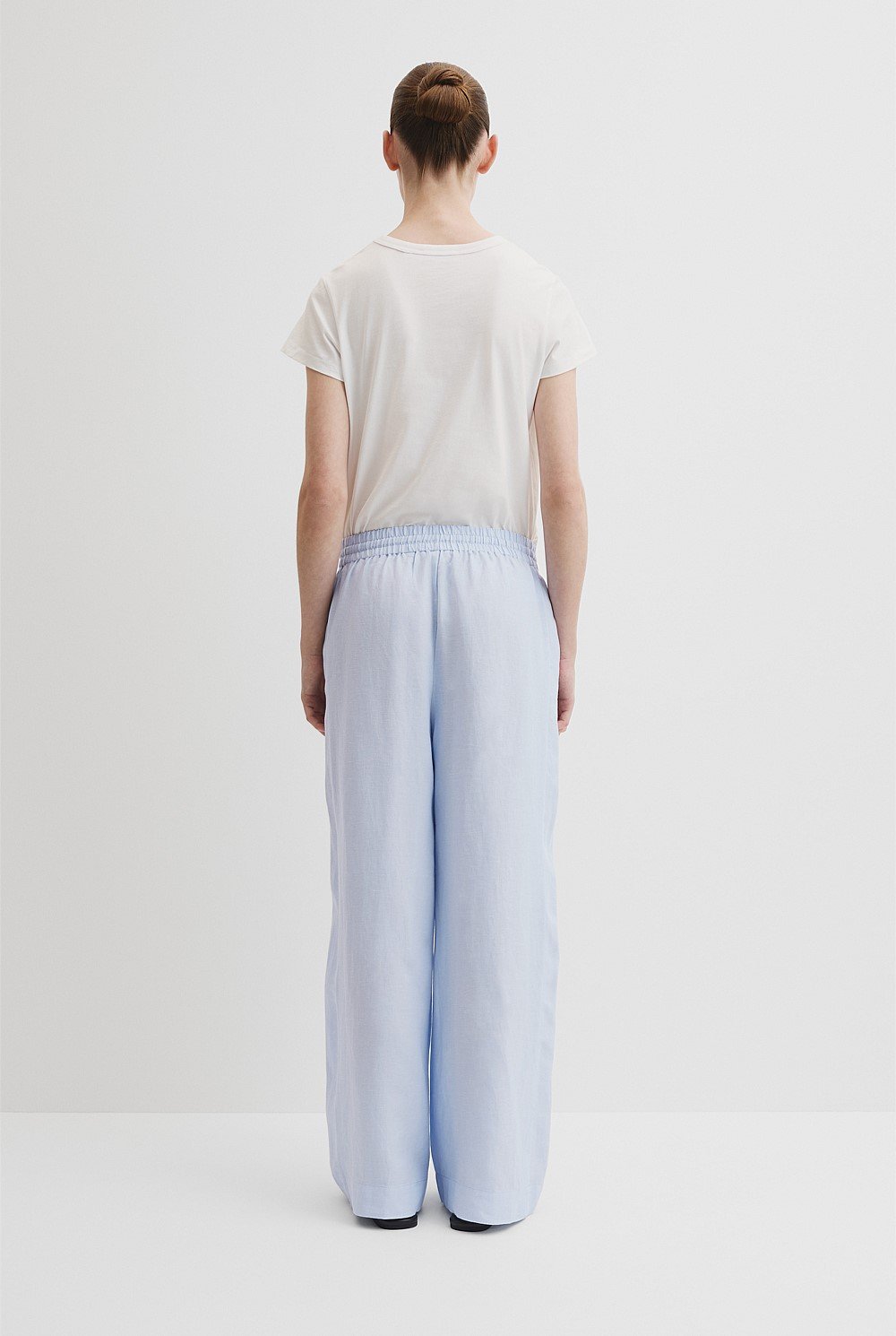 Organically Grown Linen Pull-On Pant