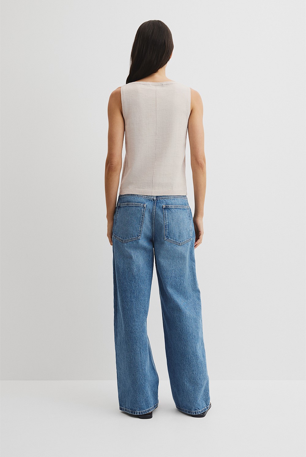 Organically Grown Cotton Linen Blend Tank