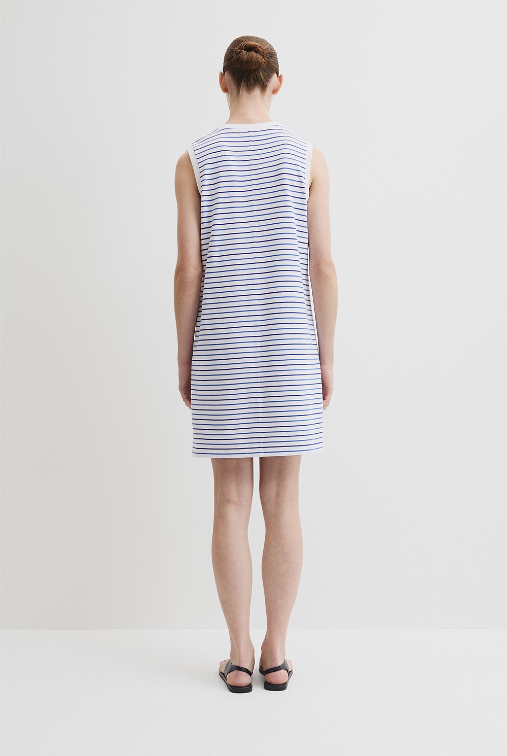 Australian Cotton Stripe CR Dress