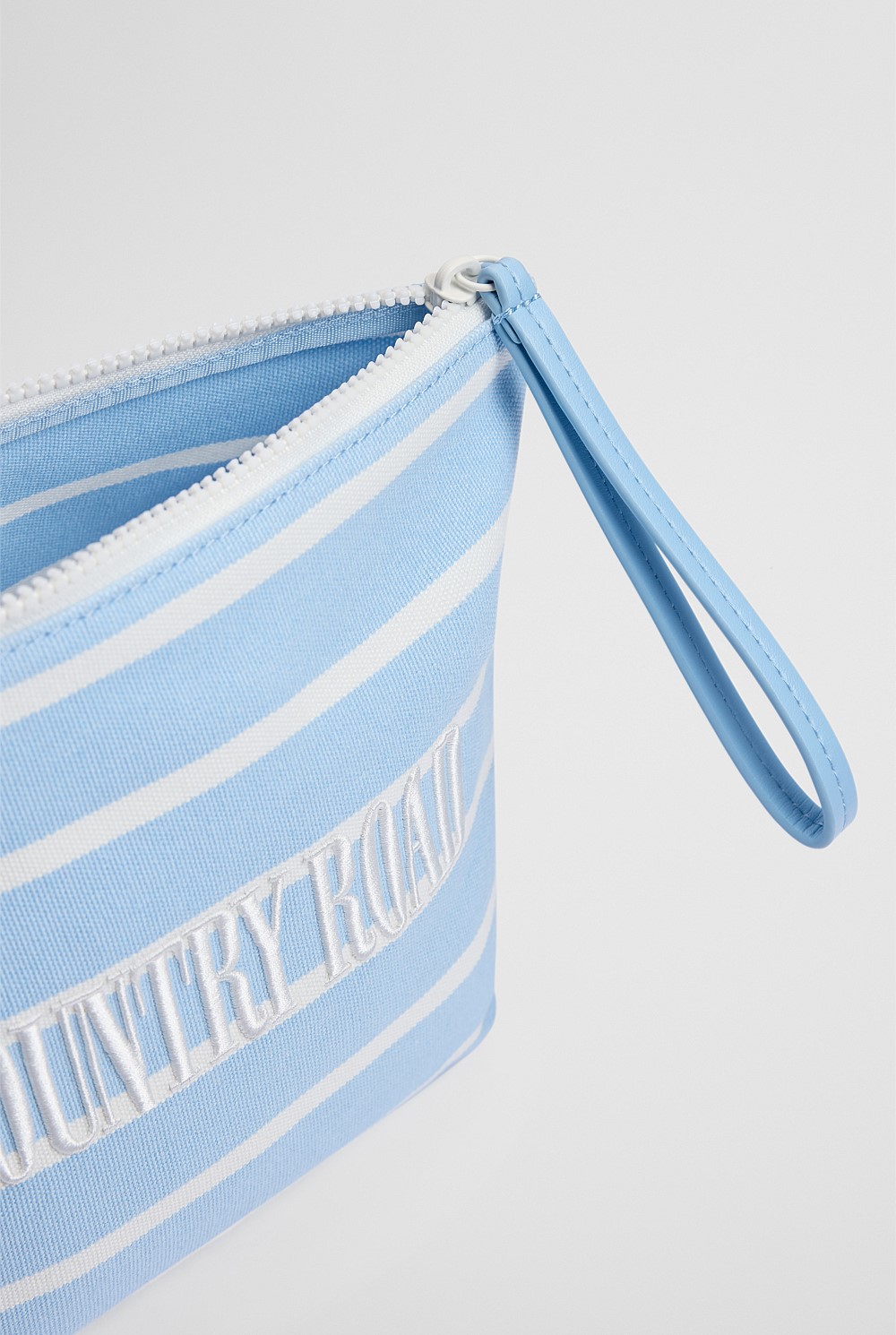 Australian Cotton Embroidered Heritage Tri Cosmetic Case