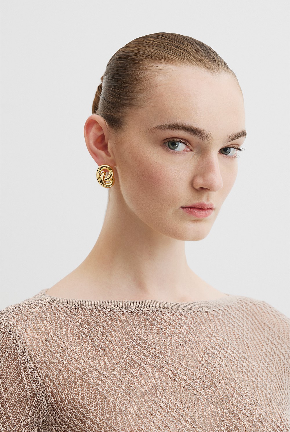Freya Statement Stud Earring