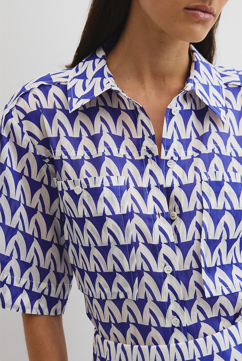 Print Utility Shirt