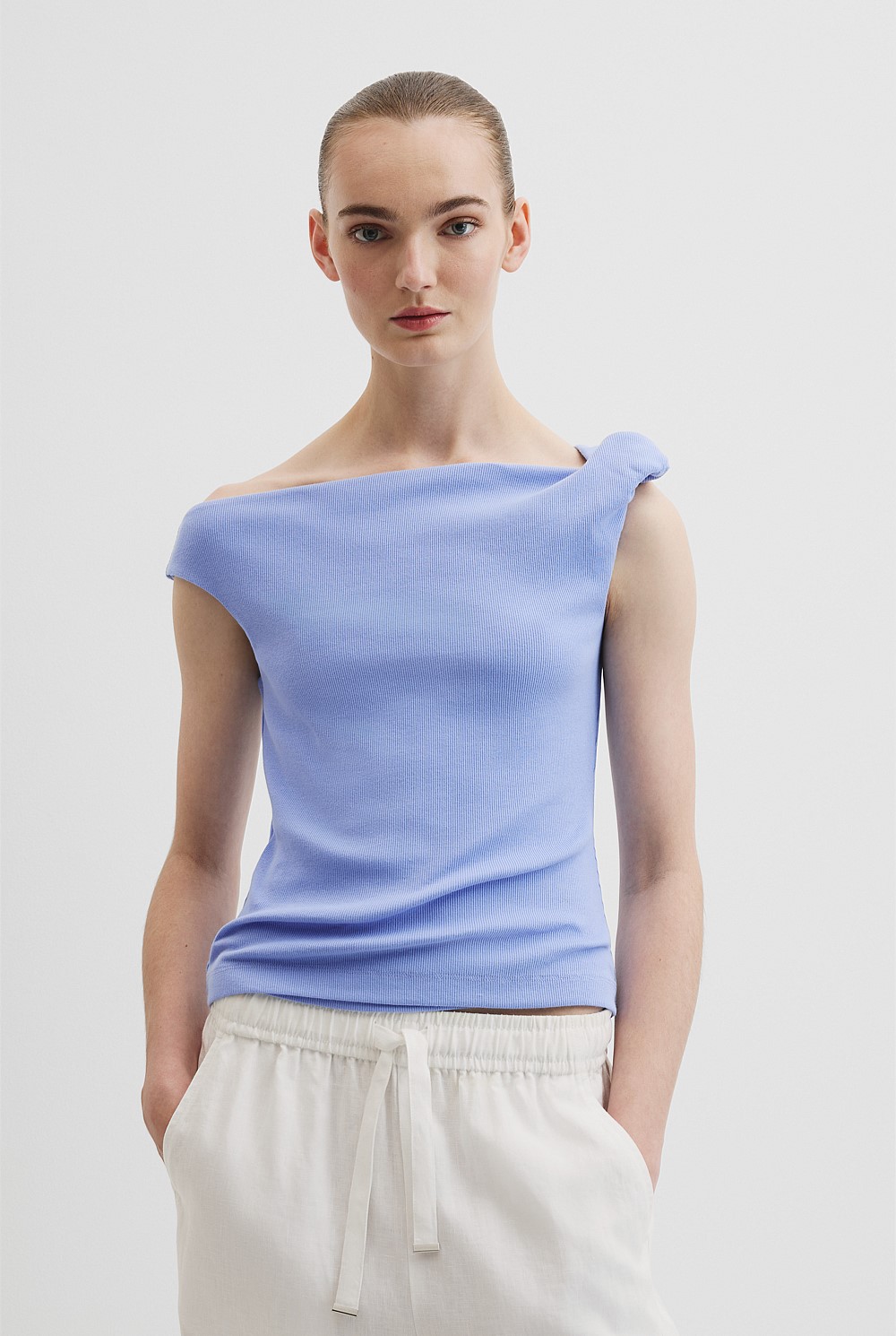 Twist Shoulder Top