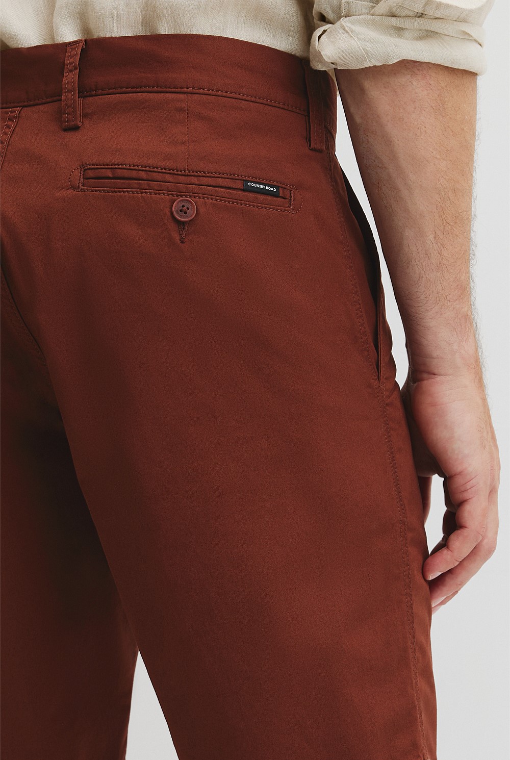 Australian Cotton Stretch Chino Short