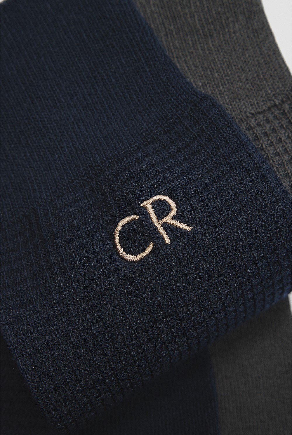 Australian Cotton Blend CR Waffle Crew Sock Pack of 2