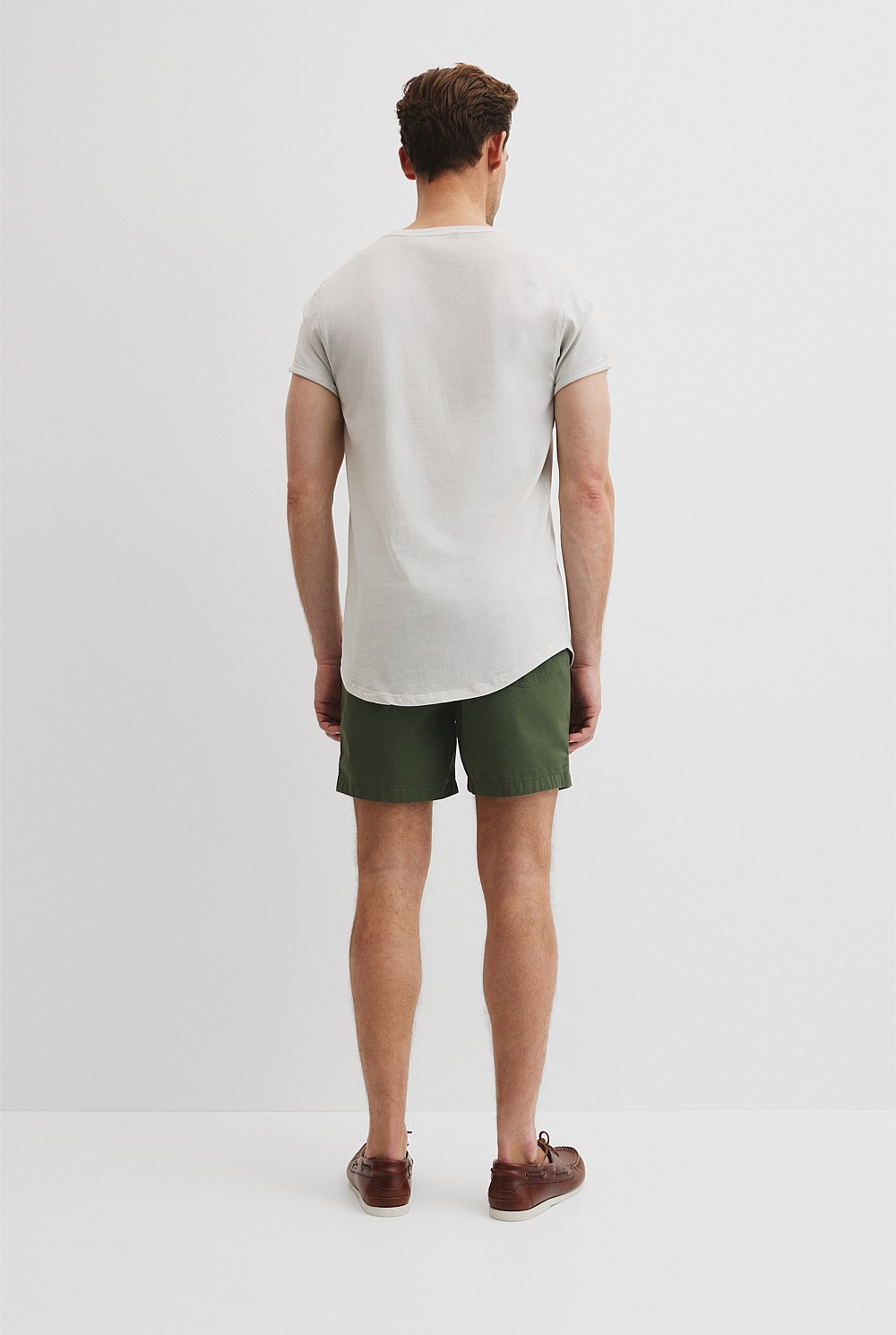 Australian Cotton Longline Garment Dye T-Shirt