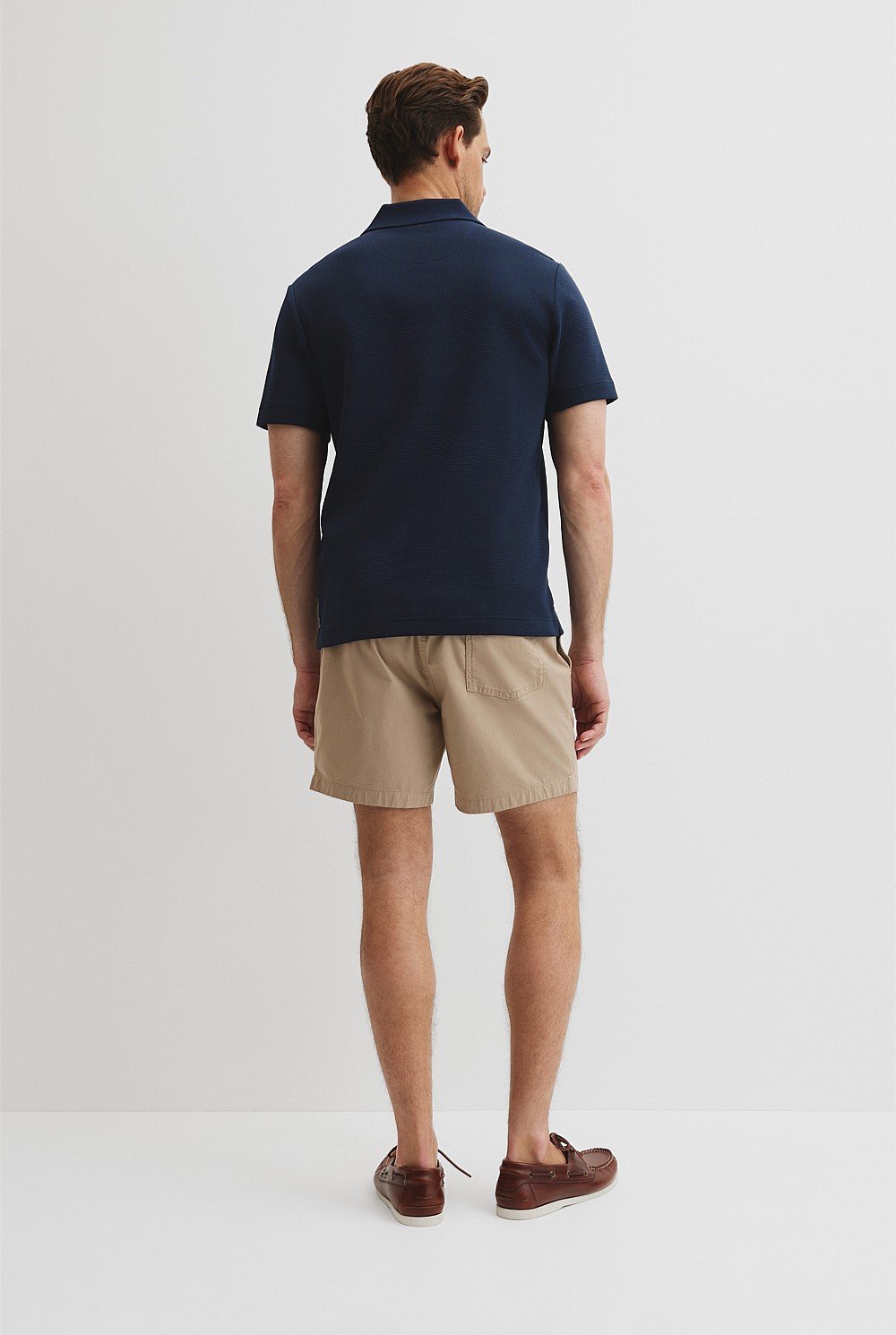 Australian Cotton Waffle Polo