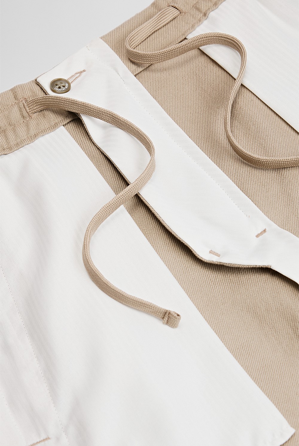 Elastic Pleat Front Pant