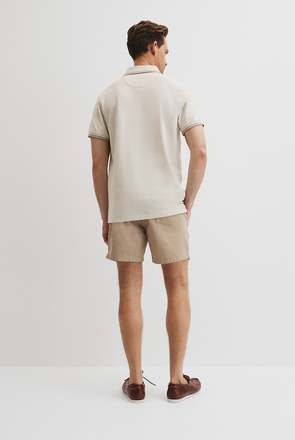 Australian Cotton CR Logo Pique Polo