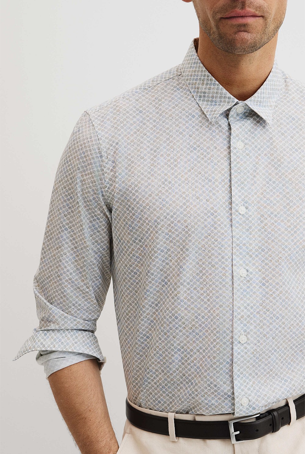 Print Medallion Shirt
