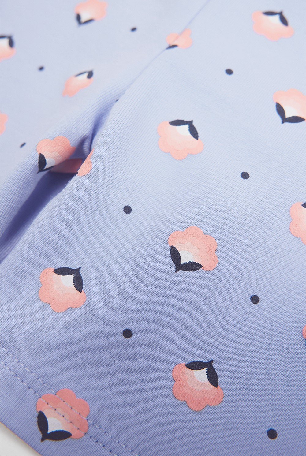 Organically Grown Cotton Blend Bike Short