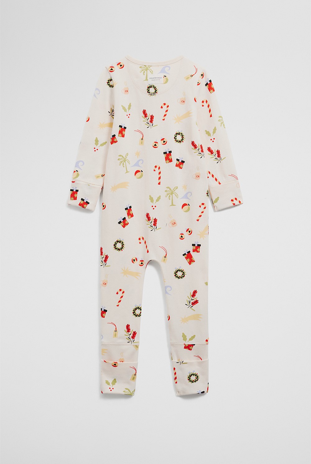 Organically Grown Cotton Festive Print Jumpsuit