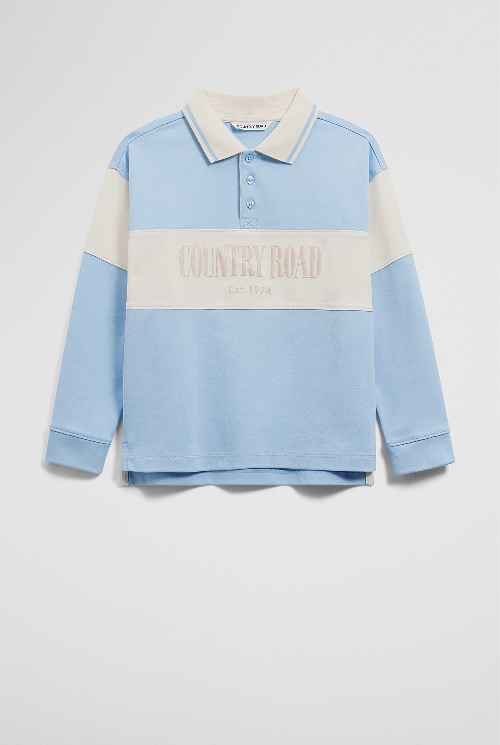 Organically Grown Cotton Stripe Rugby Top