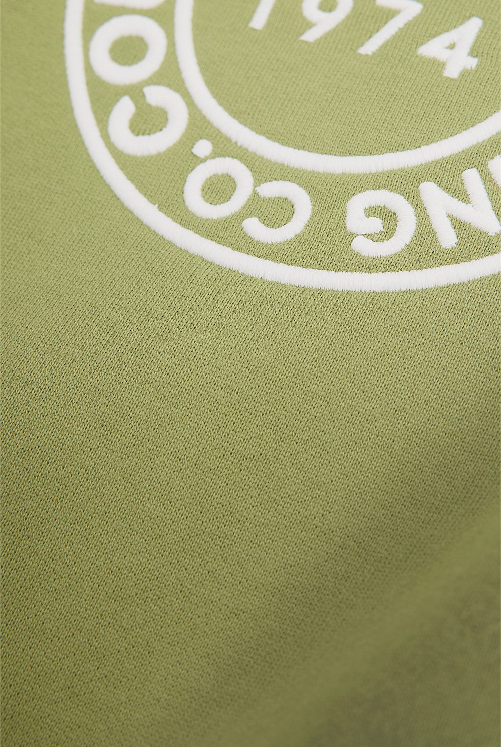 Australian Cotton Oversized Circle Logo Sweat