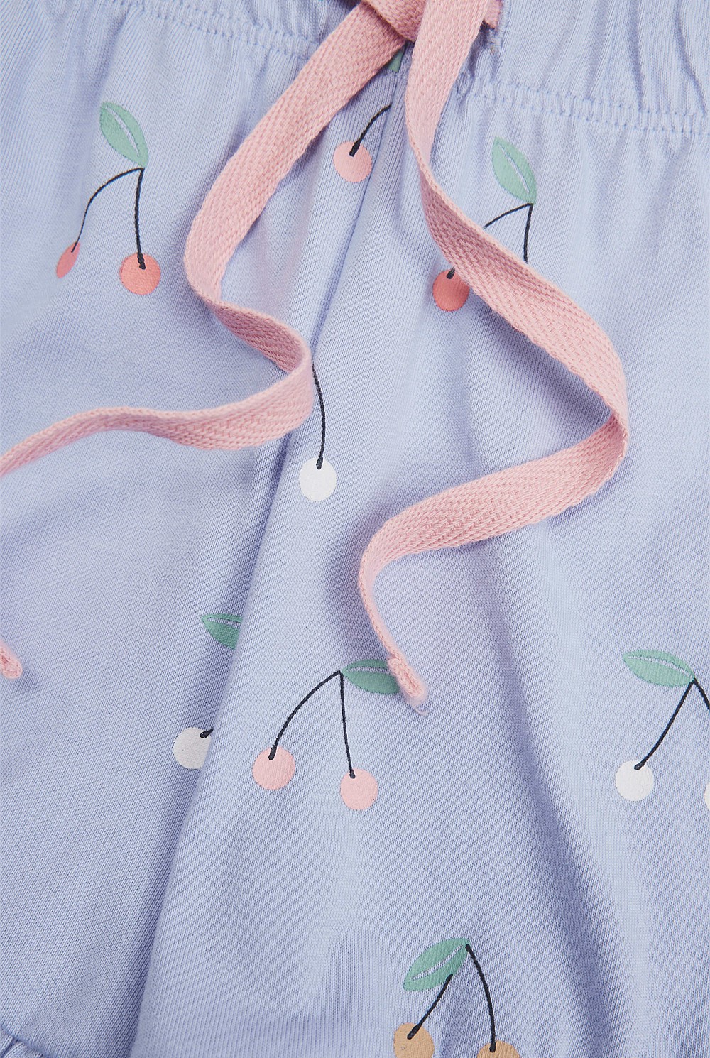 Australian Cotton Cherry Print Pyjama Set