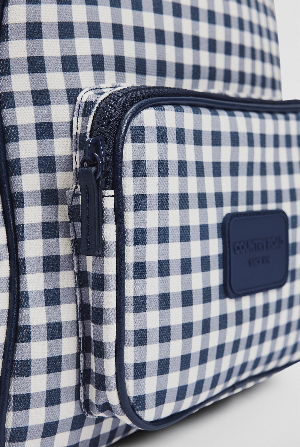 Gingham Backpack