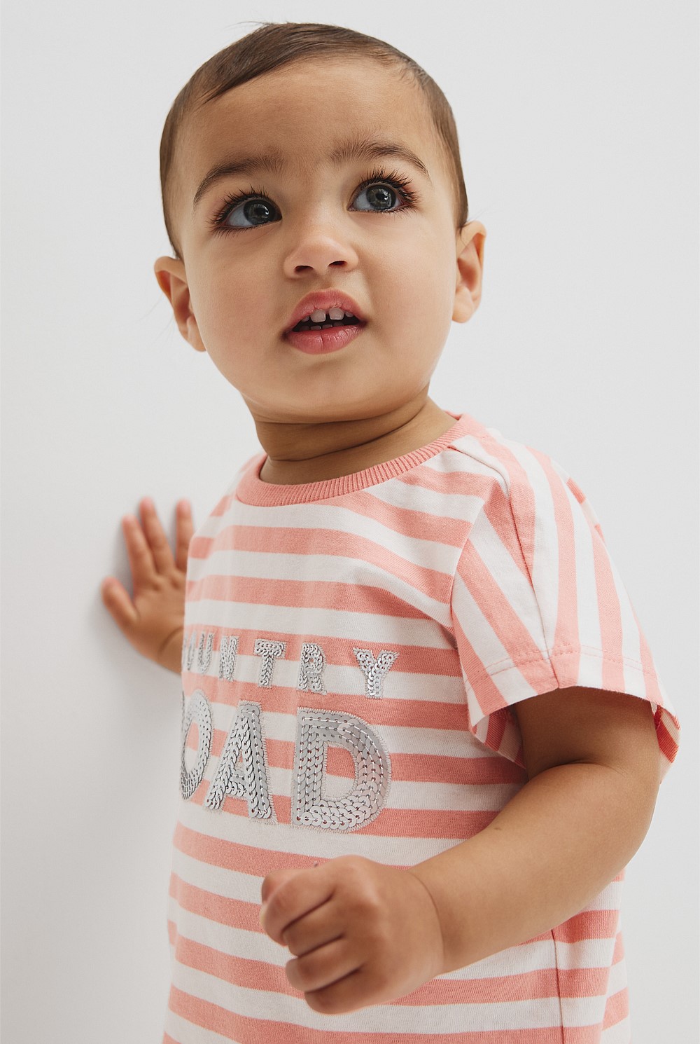 Drop Waist Logo T-Shirt Dress