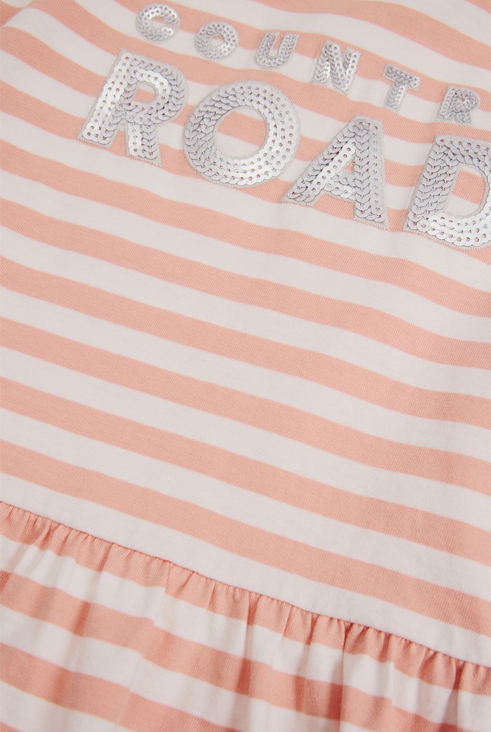 Drop Waist Logo T-Shirt Dress